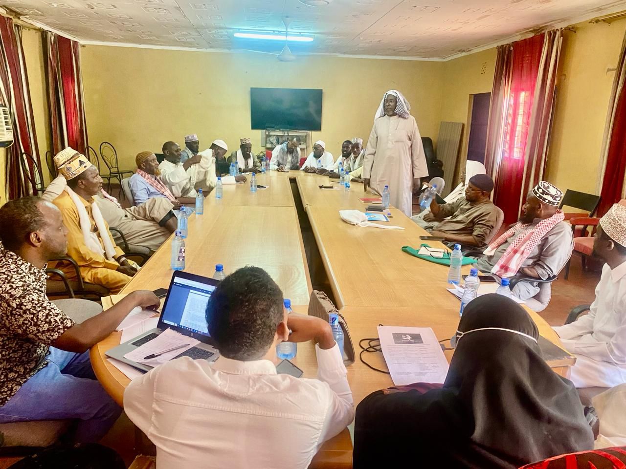 Community meeting in Mandera