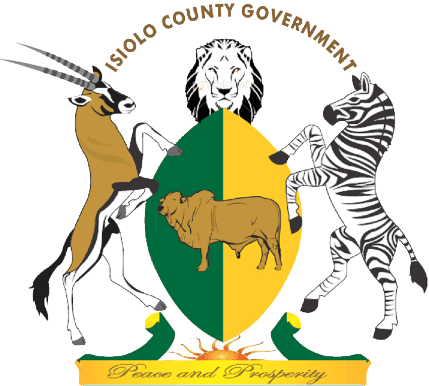 Isiolo county Government logo
